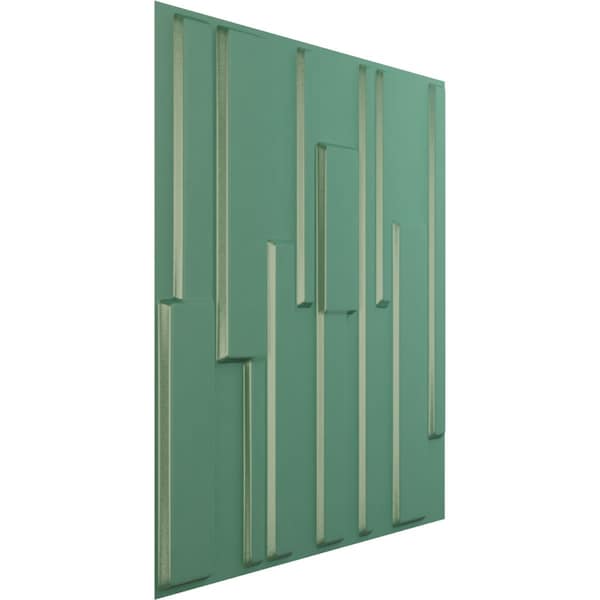 19 5/8in. W X 19 5/8in. H Wigan EnduraWall Decorative 3D Wall Panel Covers 2.67 Sq. Ft.